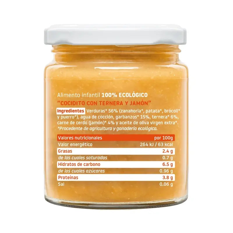 Ragoût de boeuf et de jambon Smileat, 230 grammes