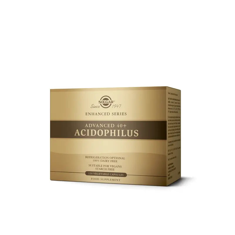 Solgar 40+ Acidophilus Advanced, 2x60 Capsules