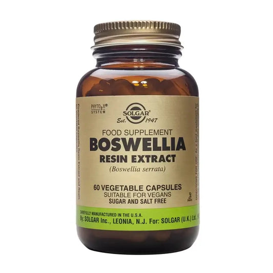 Solgar Boswellia Resin Extract, 60 gélules