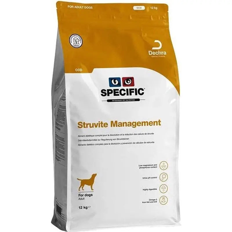 Specific Canine Adult Ccd Struvite Management, 12 kg, nourriture pour chiens