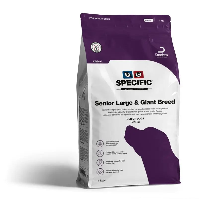 Specific Canine Senior Cgd-Xl Large Giant, 4 kg de croquettes pour chien