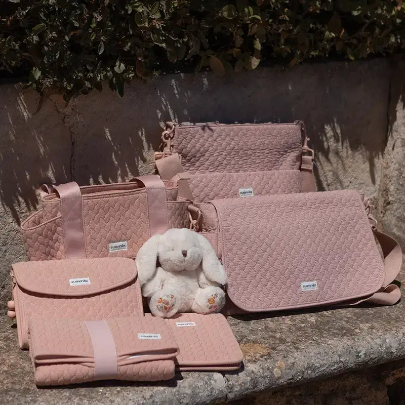 Sac de maternité Suavinex, rose