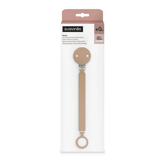 Suavinex Wonder Pacifier Clamp, Wonder Cork, +0 mois, 1 unité