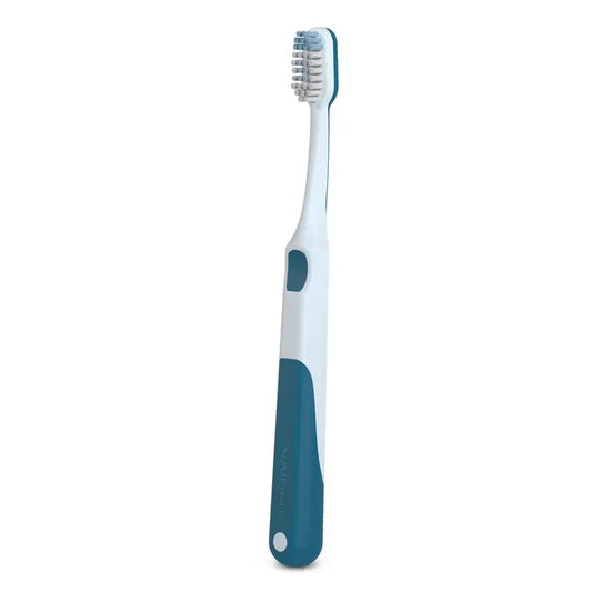 Brosse à dents pour bébés Suavinex +6 ans, bleu