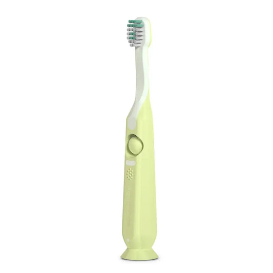 Brosse à dents Suavinex Brosse à dents pour bébés de 2 à 6 ans, verte