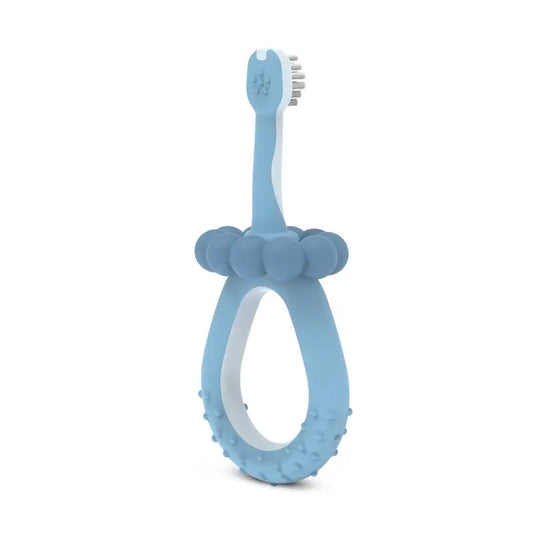 Brosse à dents Suavinex pour bébés 0-2 ans, bleu
