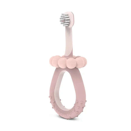 Brosse à dents Suavinex pour bébés 0-2 ans, rose