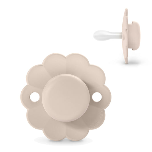 Suavinex Sucette pour bébés 0/6 mois, avec tétine physiologique en silicone Sx Pro, tétine plate et flexible Wonder Mauve, 1 unité