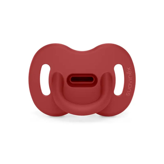 Suavinex Sucette Tout Silicone Physiologique Sx Pro, 0/6 Mois, Chili Pepper