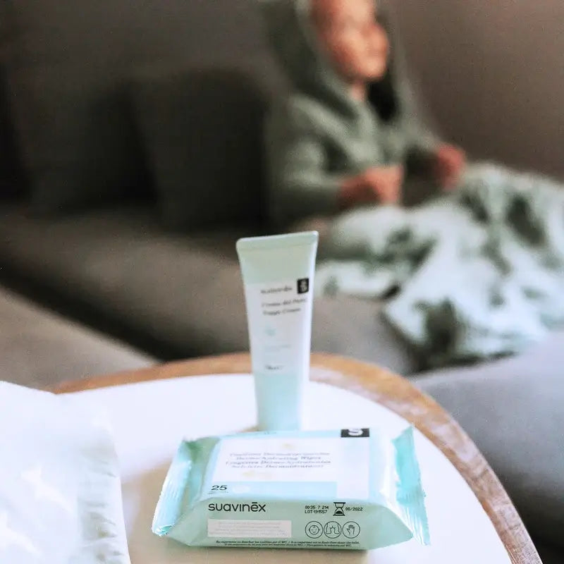 Suavinex Lingettes dermo-hydratantes, 25 unités