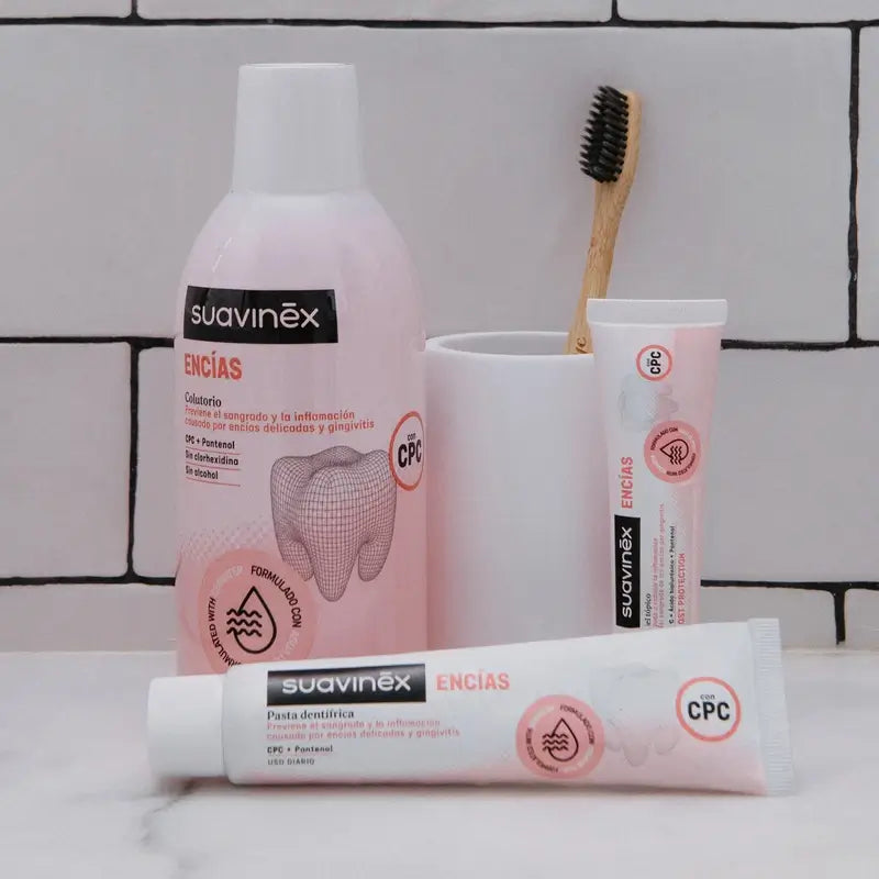 Suavinex Dentifrice Gencives, usage quotidien, 75 Ml