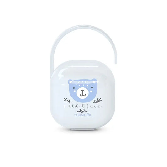 Suavinex Porte sucette +0 mois Wild&Free Blue