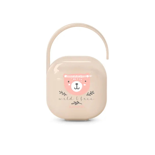 Suavinex Porte sucette +0 mois Rose Wild&Free