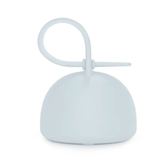 Suavinex Porte sucette en silicone avec poignée, +0 mois, Ballad Blue