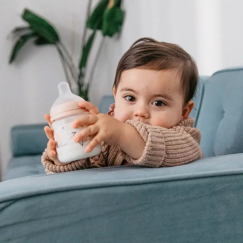 Suavinex Set cadeau biberons et sucettes rose +0M Birdies rose