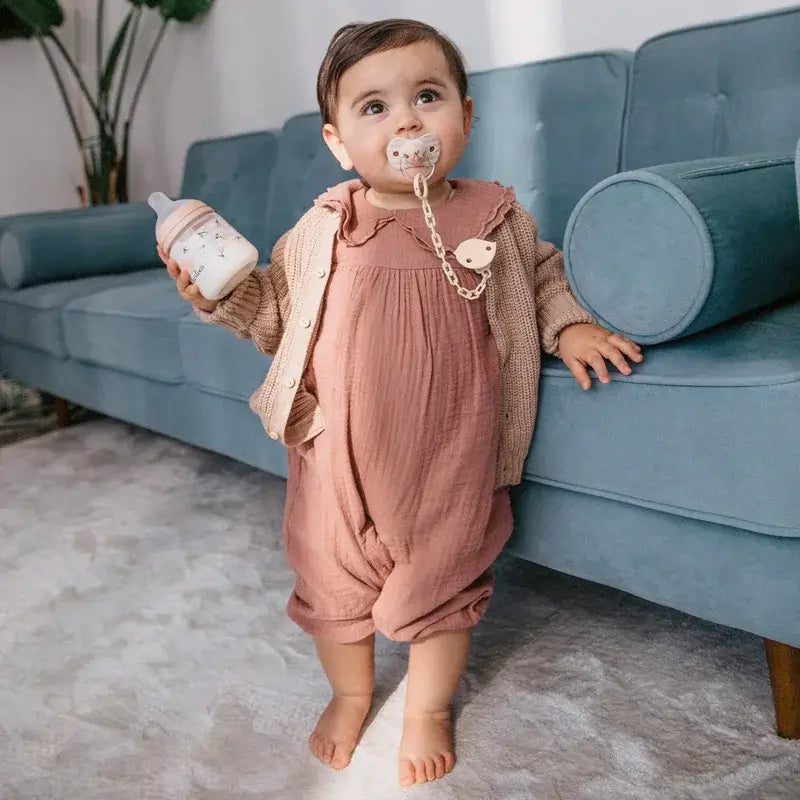 Suavinex Set cadeau biberons et sucettes rose +0M Birdies rose