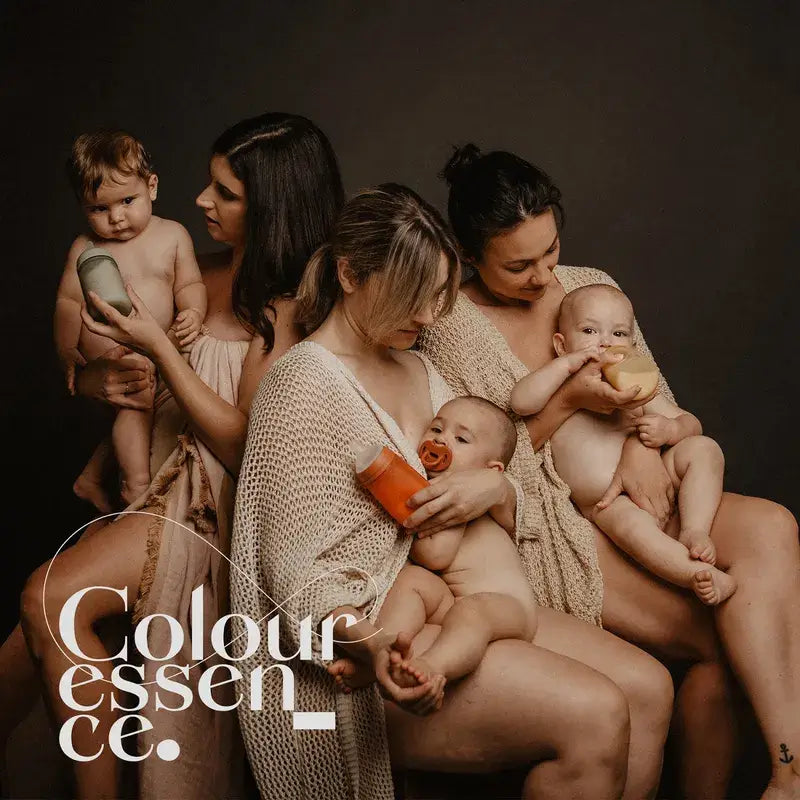 Suavinex Vaisselle en silicone 4 pièces avec ventouse, +4 mois, rose