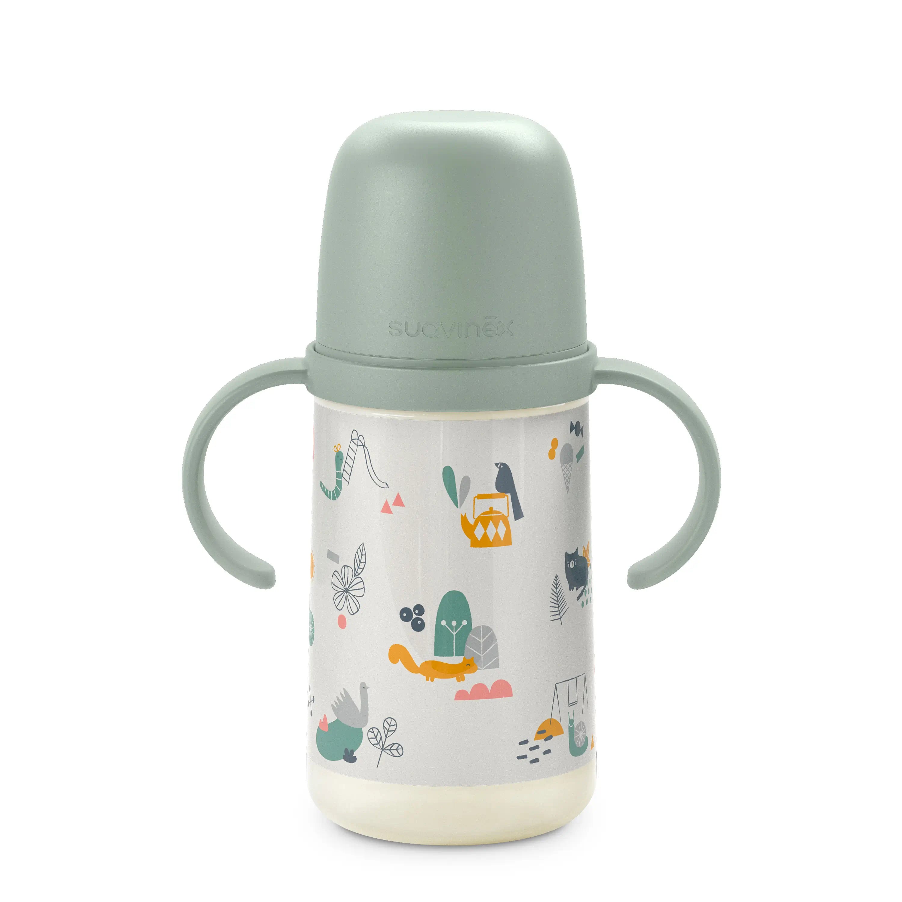 Suavinex Baby Learning Cup, 270 ml, +6 mois, vert, 1 unité
