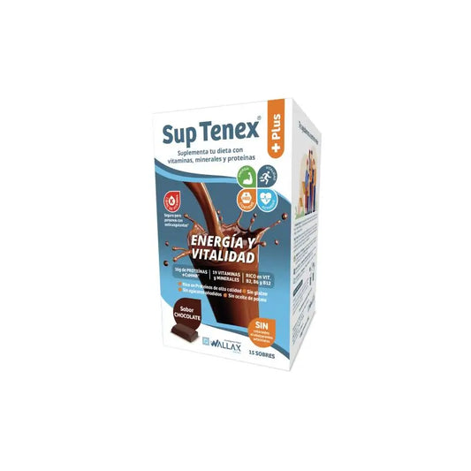Sup Tenex Plus Chocolat, 32g x 15 sachets