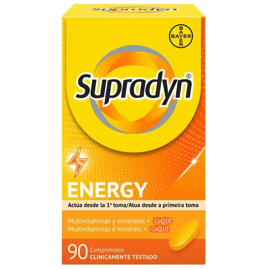 Supradyn Energy Vitamines, minéraux et énergie quotidienne, 90 comprimés