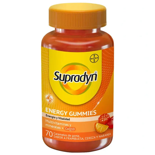 Supradyn Energy Vitamins et Energy Multivitamins, 70 gommes