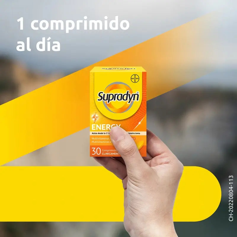 Supradyn Energy Vitamines, minéraux et énergie quotidienne, 30 comprimés