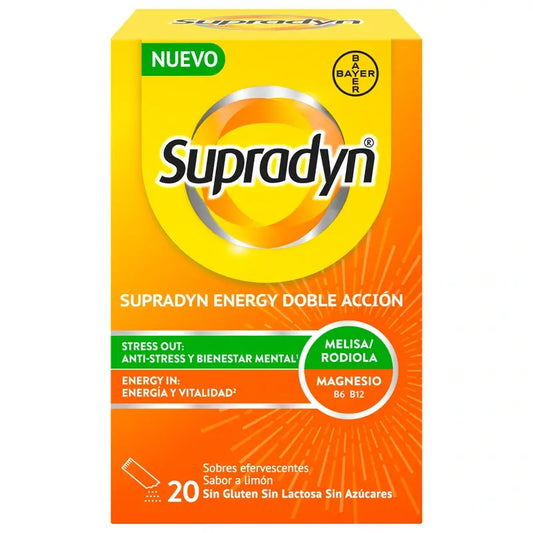 Supradyn Energy Double Action, 20 Sachets