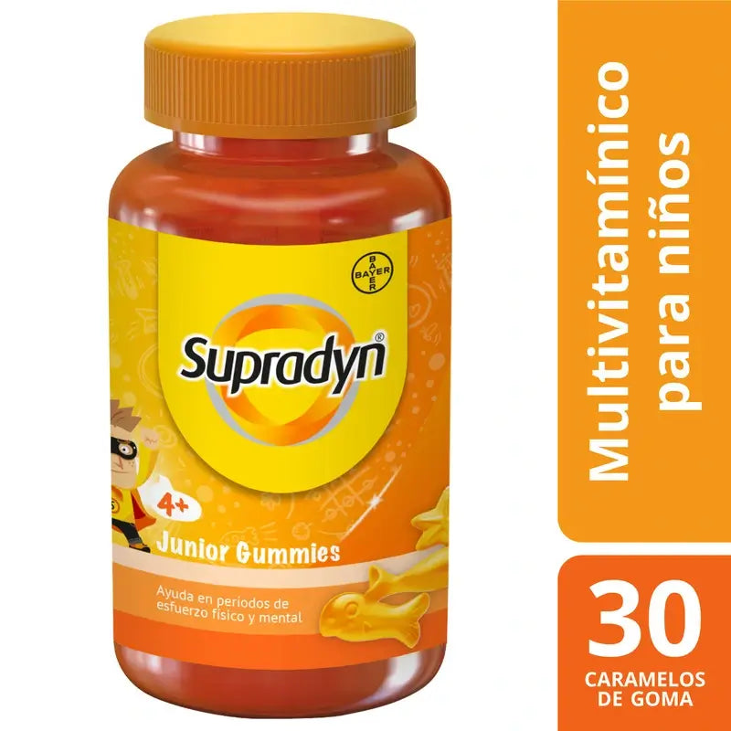 Supradyn Junior Gummies Vitamines et Energie Enfants, 30 Gummies