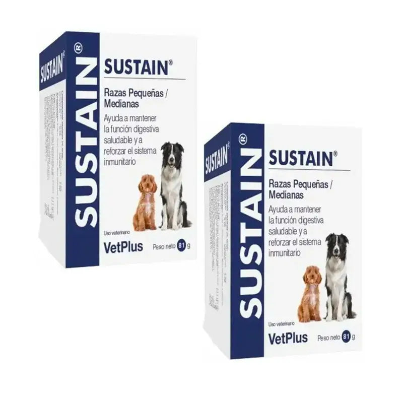 Sustain Petites et moyennes races, paquet de 2 x 30 sachets