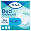Protecteur de lit Tena Bed Plus 60 X 90, 35 unités
