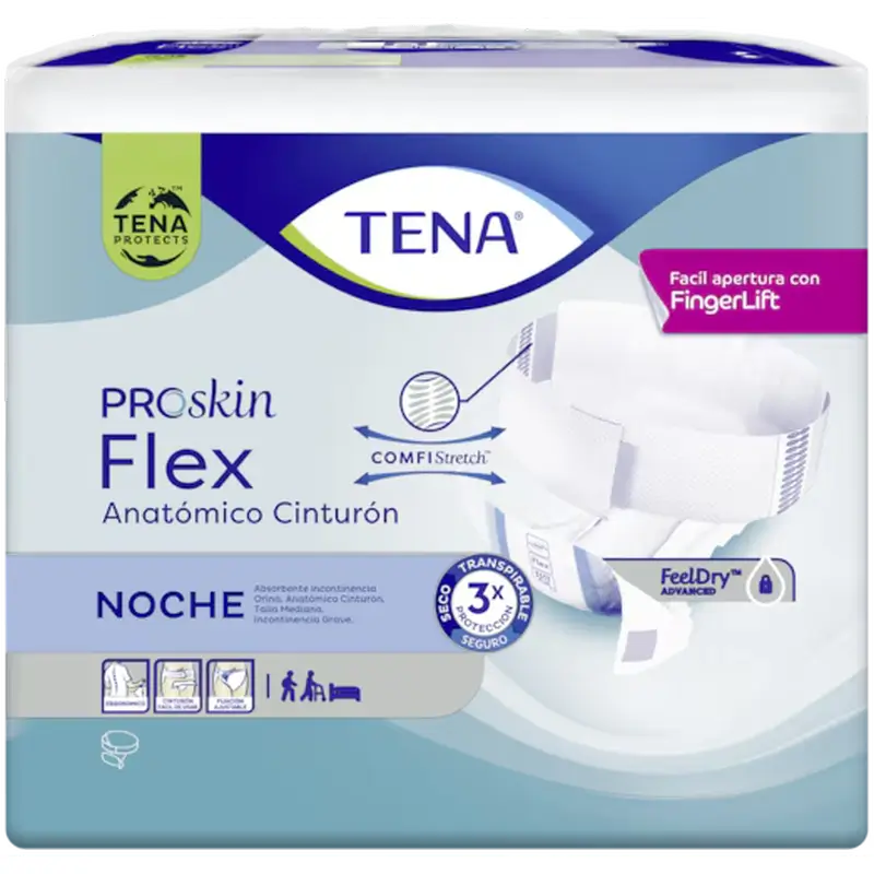 Tena Flex Proskin Plus Medium Night , 80 unités
