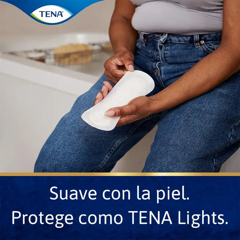 Tena Lights Sensitive Long Liner, 20 pièces
