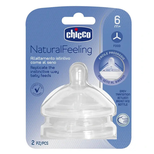 Tétine Chicco Naturalfeeling 2 unités 6 M+