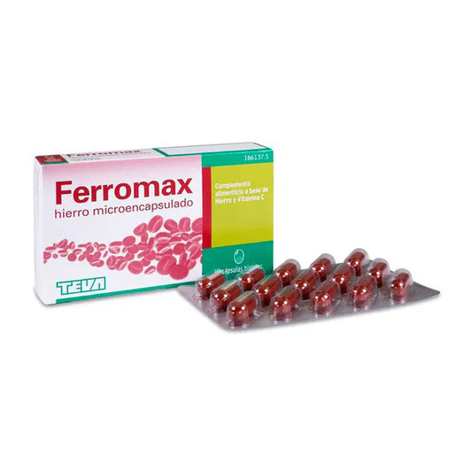 Teva Ferromax Iron Microencapsulated 30 capsules