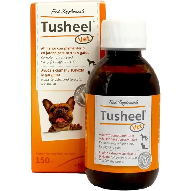 Heel Tusheel Veterinary Cough Syrup Chiens et Chats 150 ml