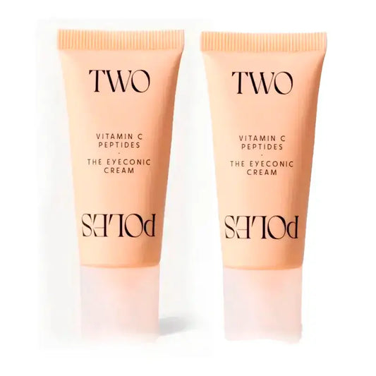 Two Poles The Eyeconic Cream Crème pour les yeux, paquet de 2 x 15 ml