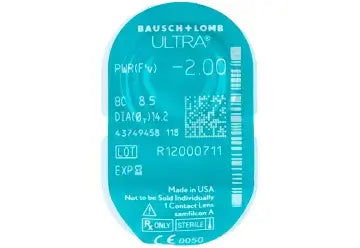 Lentilles mensuelles ultra-sphériques, 6 unités