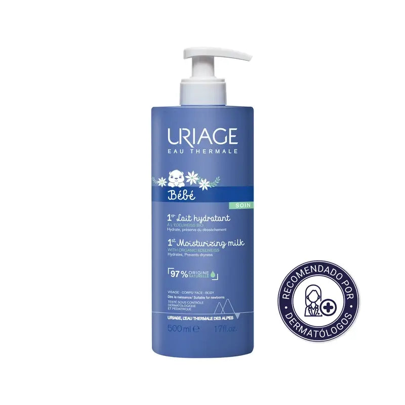 URIAGE premier lait hydratant doux 500 ml