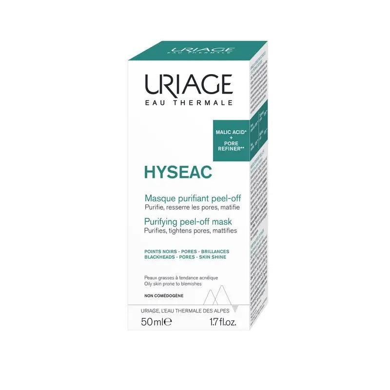 Masque purifiant Peel-Off d'Uriage Hyséac 50 ml