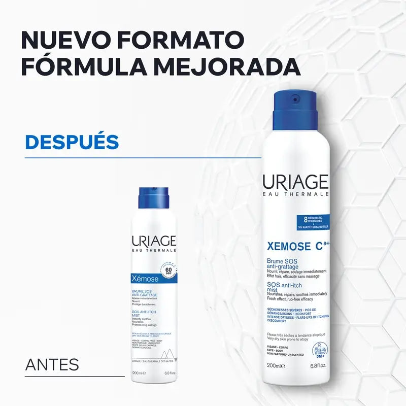Uriage Xemose C8+ SOS Brume anti-démangeaisons 200ml