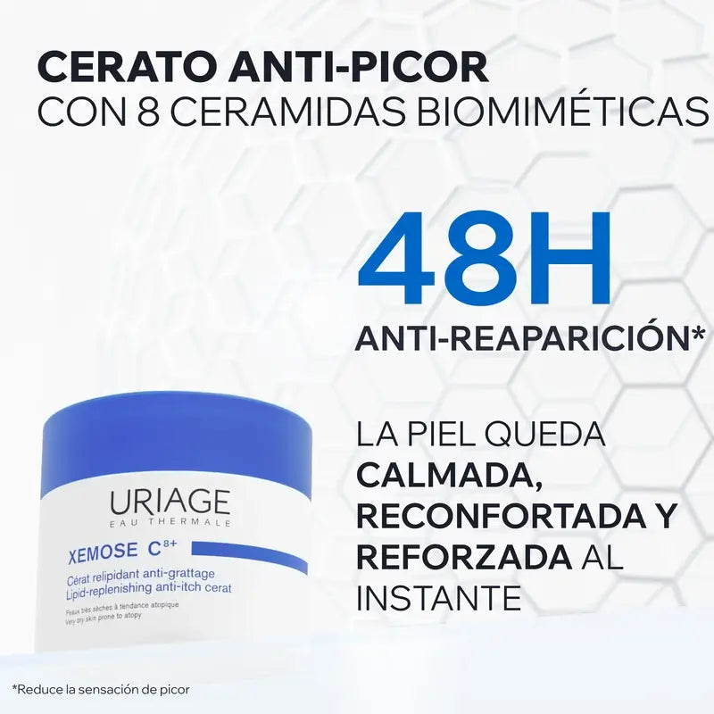 Uriage Xemose C8+ Cérat Relipidant Anti-démangeaisons 200ml