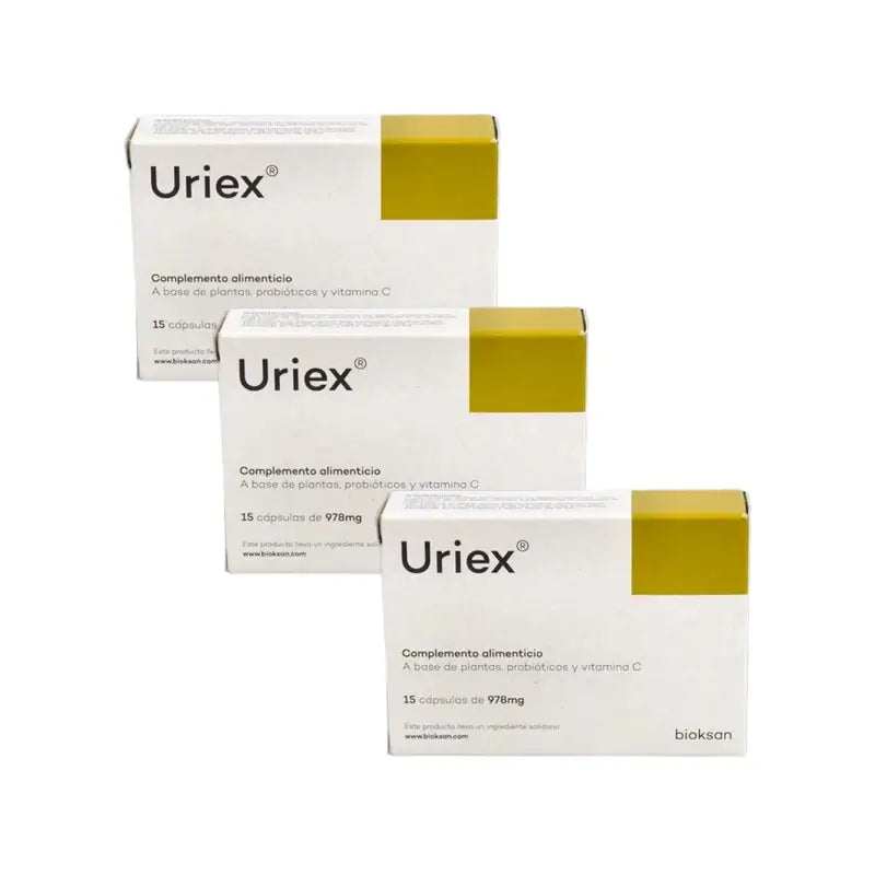 Uriex Pack 3 x 15 gélules