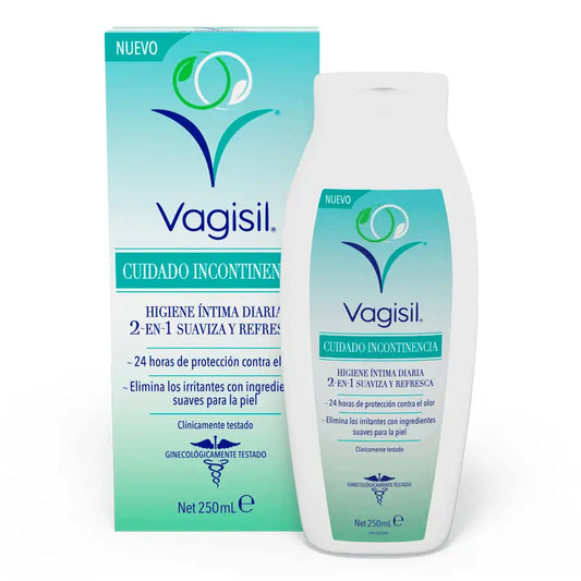 Vagisil Incontinence Care Intimate Hygiene 2 In 1 250 ml