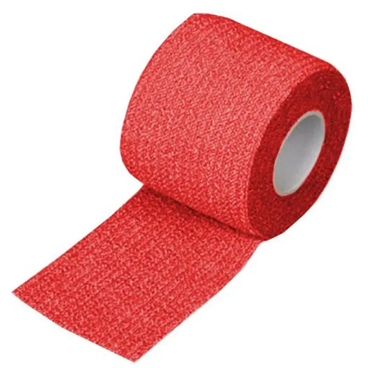 Bandage adhésif Rouge 10Cmx4,5M, 1Pièce