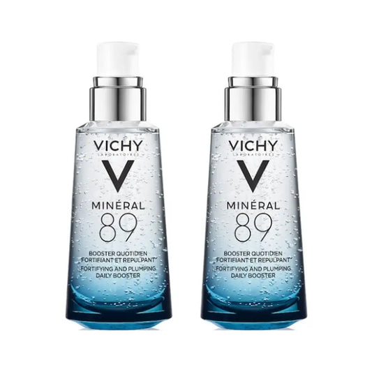 Vichy Minéral 89 Soin hydratant intense pour le visage, 2x75 ml