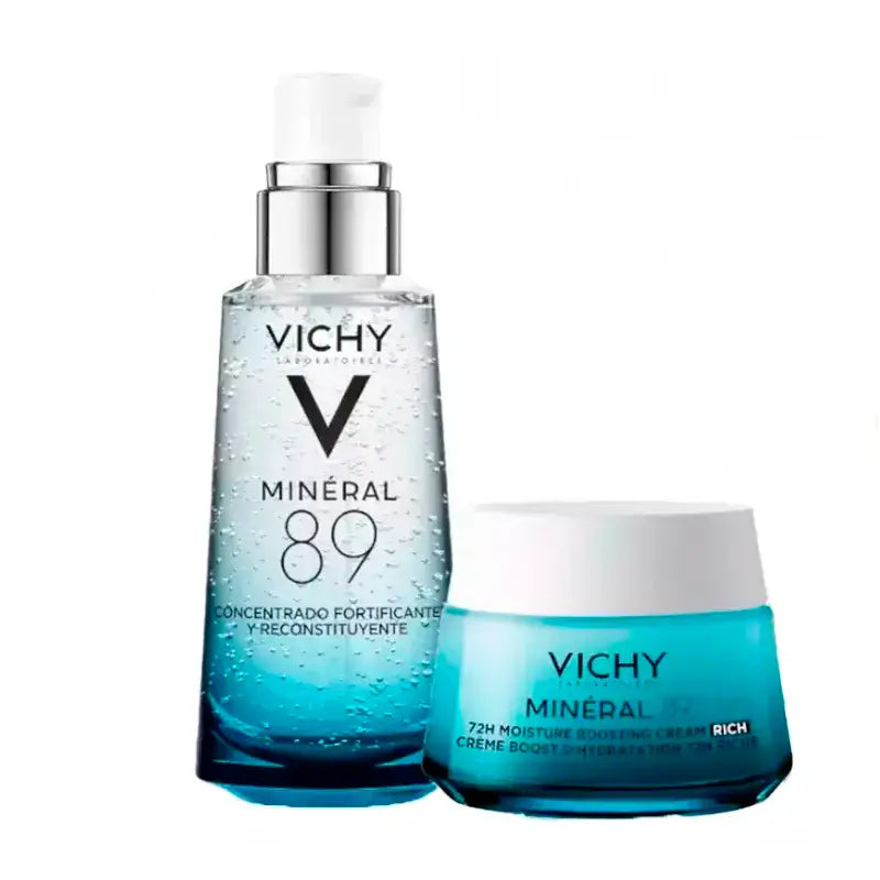 Routine d'hydratation Mineral 89 de Vichy