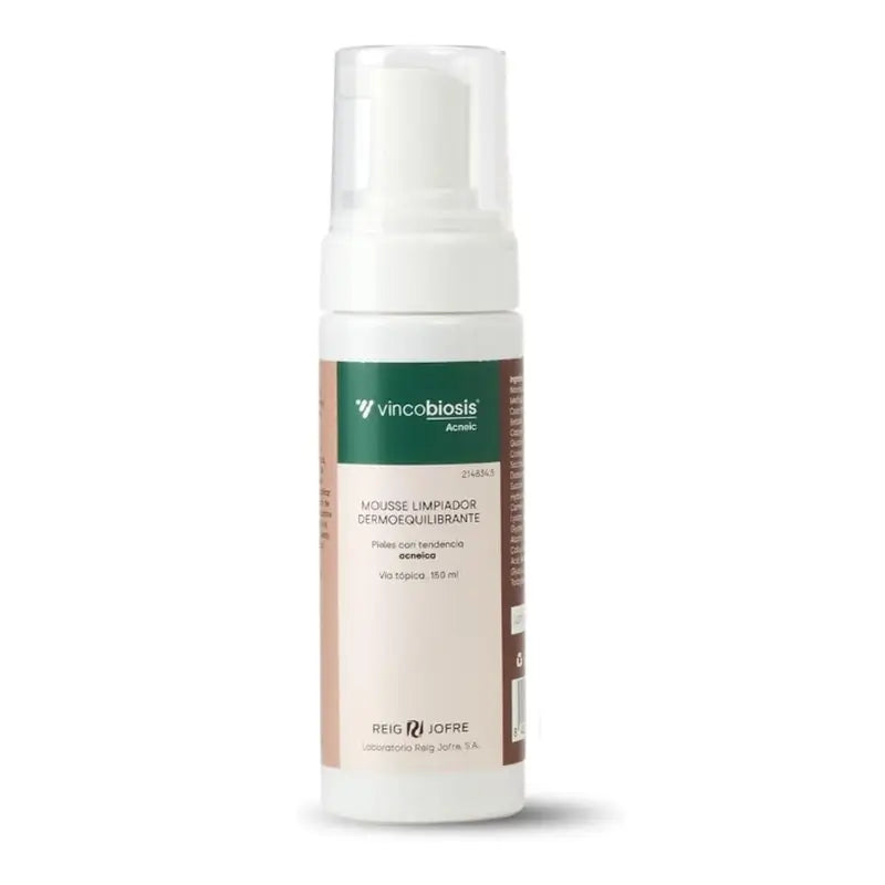Vincobiosis Mousse nettoyante dermo-équilibrante, 150 ml