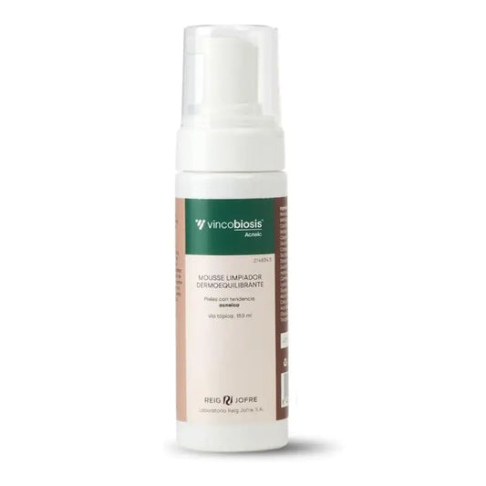 Vincobiosis Mousse nettoyante dermo-équilibrante, 150 ml