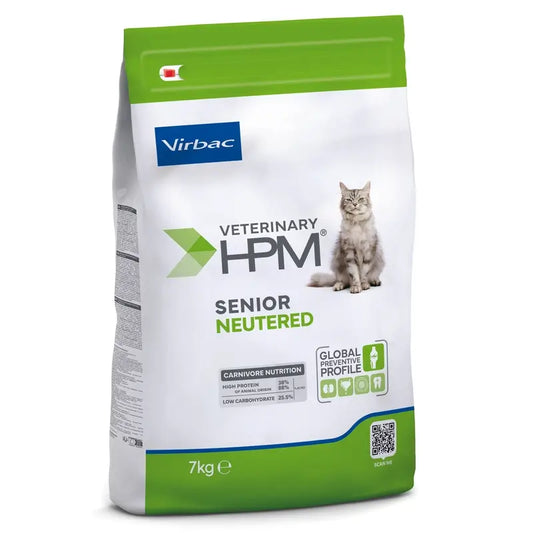 Virbac Hpm Senior Neutered Cat 7 Kg, nourriture pour chat