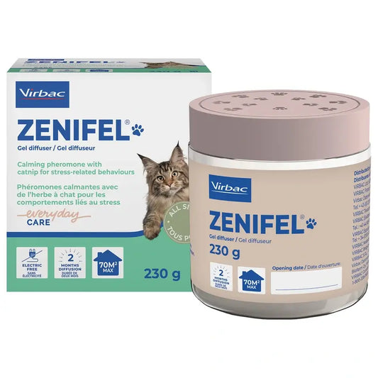 Virbac Zenifel Gel diffuseur pour chat, 230 g
